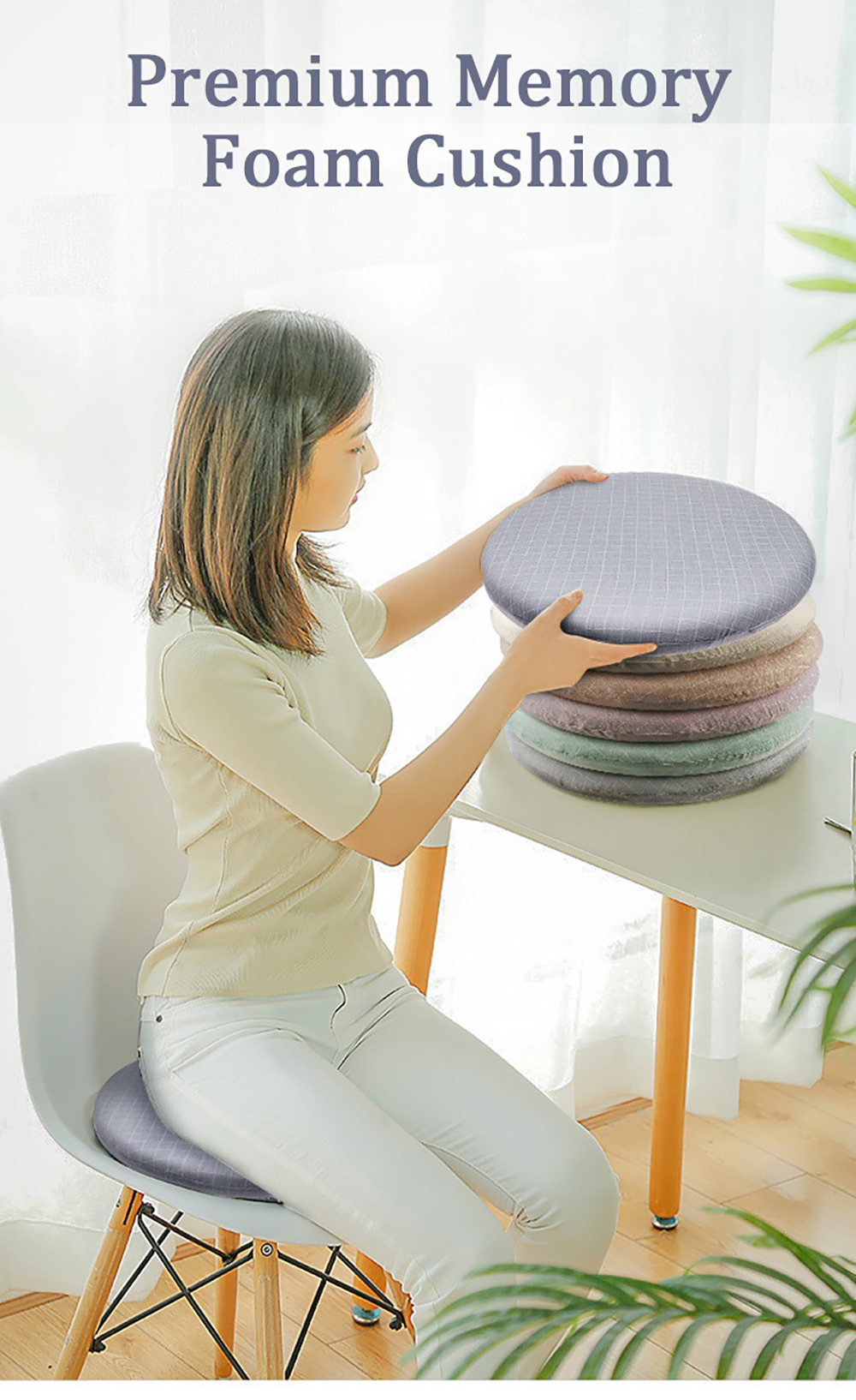Premium Memory Foam Cushion-1